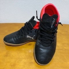 受付終了【puma】フットサルシューズ 26.5cm ラバーソー...