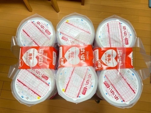 【新品／未開封】和光堂レーベンスミルク はいはい 大缶 810g 6缶セット+おしりふき3袋のおまけ付き