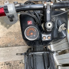 ズーマー　ロンホイカスタム　セパハンフレーム付きの画像