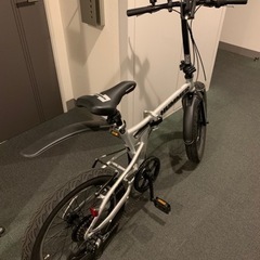 新品同様　ハマー　折り畳み自転車　ファット自転車の画像