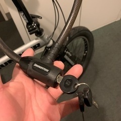 新品同様　ハマー　折り畳み自転車　ファット自転車の画像