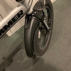 新品同様　ハマー　折り畳み自転車　ファット自転車の画像