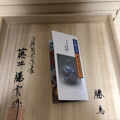 有田焼　藤井勝雲作品！