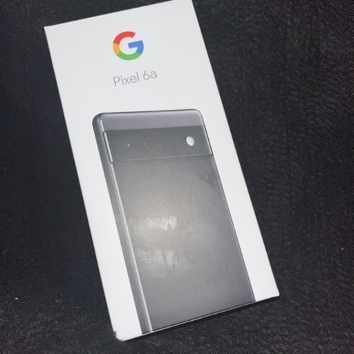 ジモティ最安級 新品simフリー pixel6a チャコール 128gb 白ロム判定◯