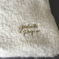 ジェラートピケクッションカバー2つの画像