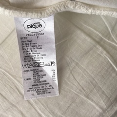 ジェラートピケクッションカバー2つの画像