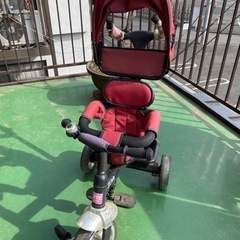 ◆屋根付き三輪車　手押し