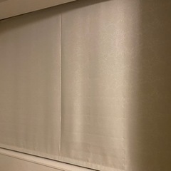 白色ブラインドカーテン差し上げますの画像