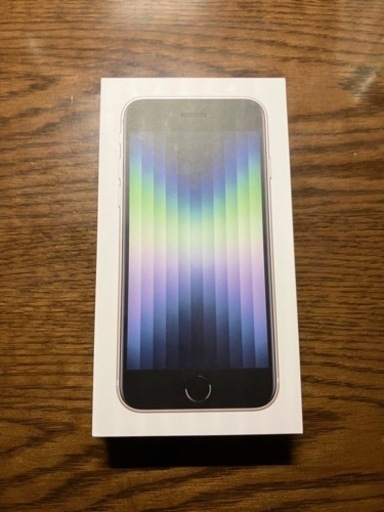 ◆新品未使用◇Apple iPhone SE 第3世代 64GB ◆スターライト