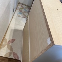 値下げしました！　ニトリ　キッチンボード　食器棚　ポスティアN 美品の画像