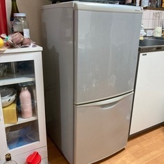 【あげます】冷蔵庫　2ドア　national