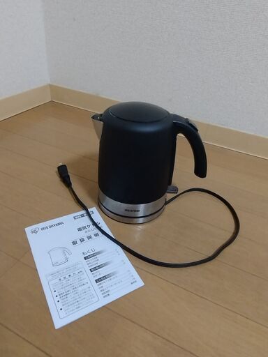 アイリスオーヤマ　電気ケトル　１L