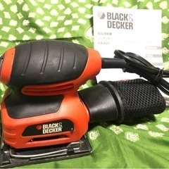 集塵ミニサンダーBLACK&DECKERの画像