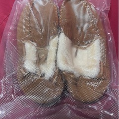 【新品未開封】フェイクファー ムートン スリッポン の画像