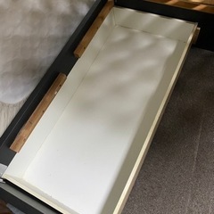引き出し付きシングルベッドの画像