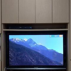 壁面収納　テレビボード　テレビ台 上棚 セット