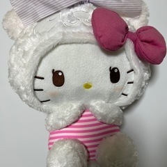 <お値下げ中>サンリオ キティちゃん でっかいぬいぐるみ 〜パン...