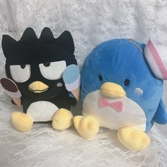 はぴだんぶい　タキシードサム　ばつ丸　サンリオ　ぬいぐるみ