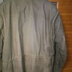 冬用防寒着 ジャケット 牛革 サイズ２Lくらいの画像