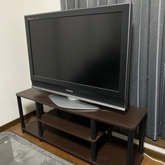 【無料】パナソニック ビエラ 37型テレビ テレビ台 セット フ...