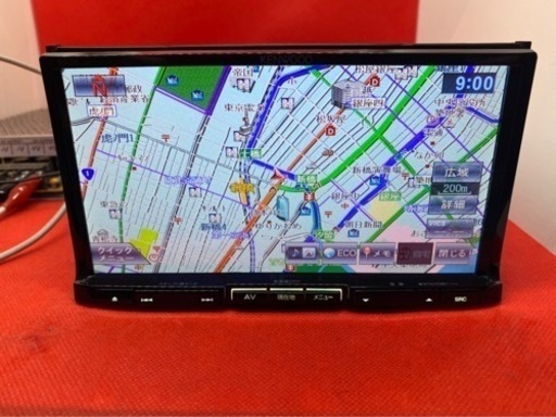 KENWOOD 上級ナビ　MDV-535DT フルセグTV 新品バックカメラ付き　な-6