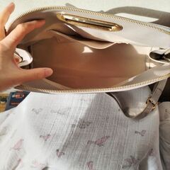 入学式で使用したバッグ＆イヤリングの画像