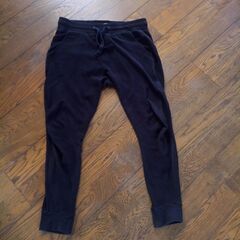 ZARA,ジョーガーパンツ(ブラック)の画像