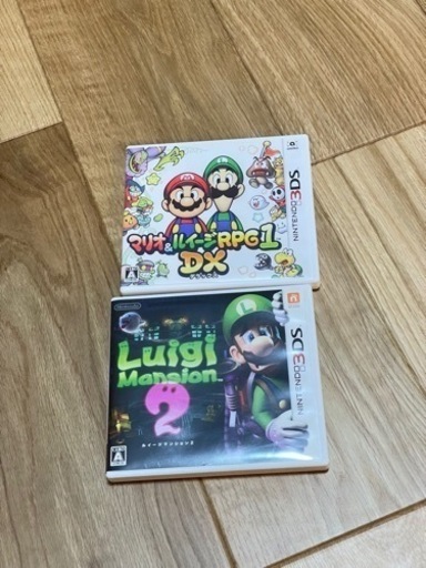 《美品》Nintendo 3DS コスモブラック　ソフト2本付‼️