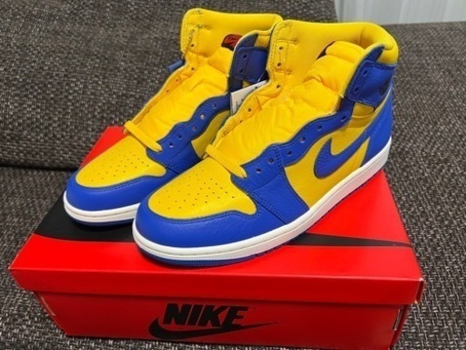 ナイキ　エアジョーダン1 Nike Air Jordan 1 High Game  and Varsity Maize 今日まで