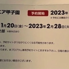 至急★2/28迄キッザニア甲子園チケット２枚