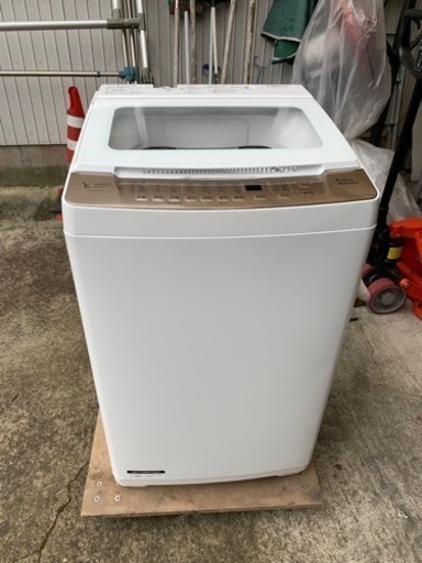 ヤマダ　全自動洗濯機　YWM-TV80G1 2022年　USED