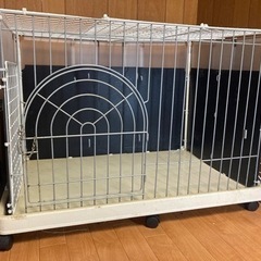 値下げしました。DIYしたペットケージ　大型です。
