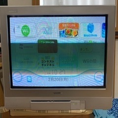 【終了しました】ブラウン管テレビ　無料　動作確認済みの画像