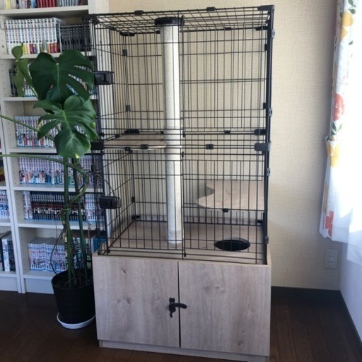 （決まりました）猫 ケージ 美品 （引き取り限定）