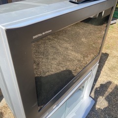 パナソニック　Panasonic ブラウン管テレビ　th-28d65 リモコン　テレビ台　の画像