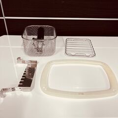  11710 YAMAZEN 電気フライヤー 2019年製  🚗2月23日奈良 条件付き配送無料！🚗    の画像