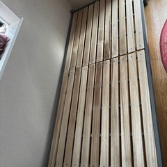 【お話中】シングルベッド【西条中央まで取りに来てくださる方】