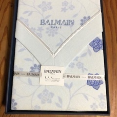 BALMAIN綿毛布