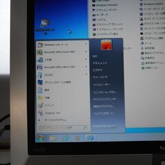 【配送出来ます】オフィスインストール済 NEC 一体型デスクトップ windows7 稼働確認済 wifi対応（近くなら配送も可能です。宅配もお問合せ下さい）の画像