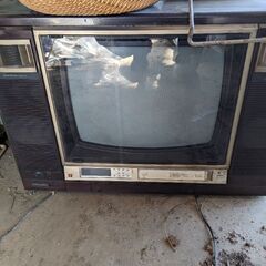 ブラウン管　テレビ　の画像