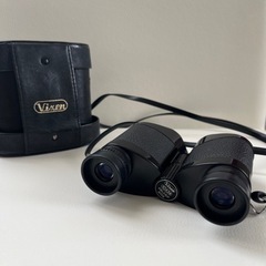 双眼鏡　Vixen 10×24 倍率10倍　革ケース付き　美品