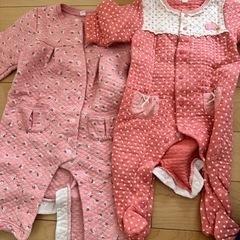 赤ちゃん　長肌着、短肌着、ロンパース等の画像