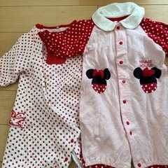 赤ちゃん　長肌着、短肌着、ロンパース等の画像