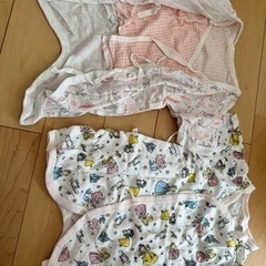 赤ちゃん　長肌着、短肌着、ロンパース等の画像