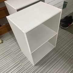 カラーボックスの組み立て10個
