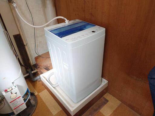 独り暮らしに最適　ハイアール　2019年製　洗濯機　JW-C45CK 4.5㎏