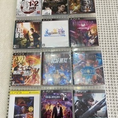 PS3本体とソフト30本をまとめ売りの画像