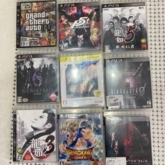 PS3本体とソフト30本をまとめ売りの画像