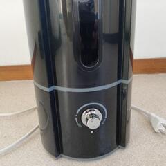 超音波式加湿器　ブラックの画像
