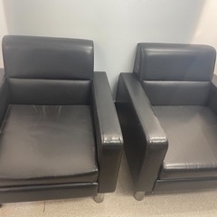 ソファー　1人掛け　2つ